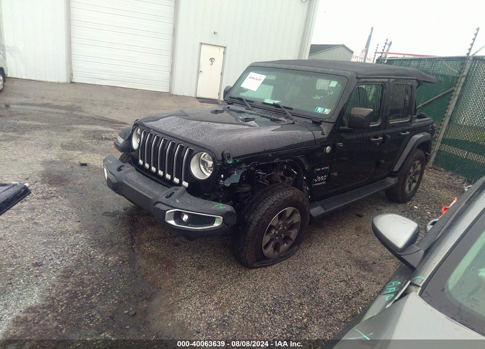 2020 JEEP WRANGLER UNLIMITED SAHARA 4X4 VIN: 1C4HJXEG2LW267205