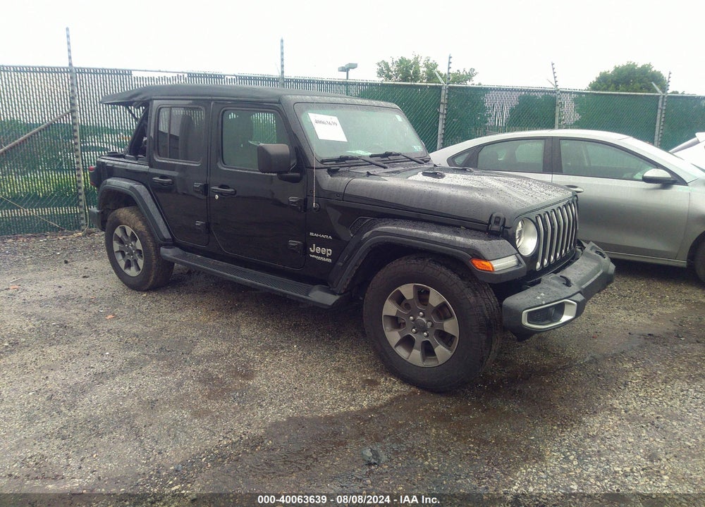 2020 JEEP WRANGLER UNLIMITED SAHARA 4X4 VIN: 1C4HJXEG2LW267205