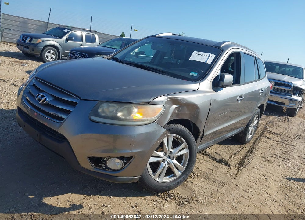2012 HYUNDAI SANTA FE LIMITED V6 VIN: 5XYZK4AG9CG128529