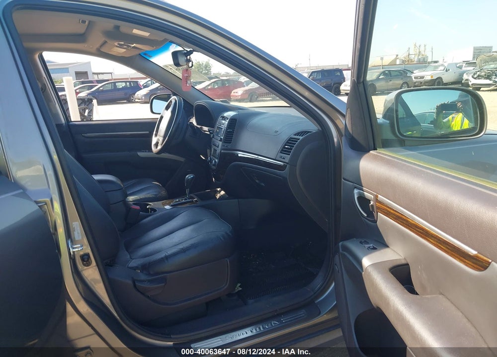 2012 HYUNDAI SANTA FE LIMITED V6 VIN: 5XYZK4AG9CG128529