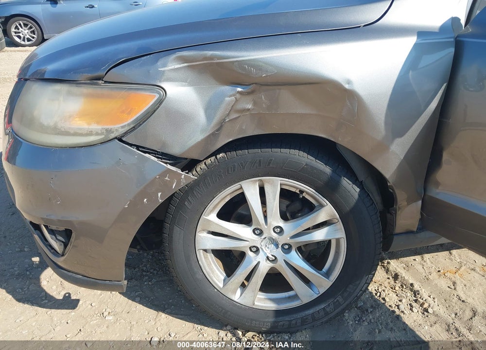 2012 HYUNDAI SANTA FE LIMITED V6 VIN: 5XYZK4AG9CG128529