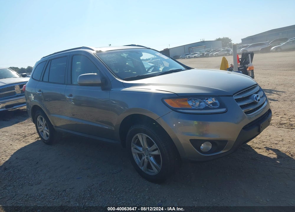 2012 HYUNDAI SANTA FE LIMITED V6 VIN: 5XYZK4AG9CG128529