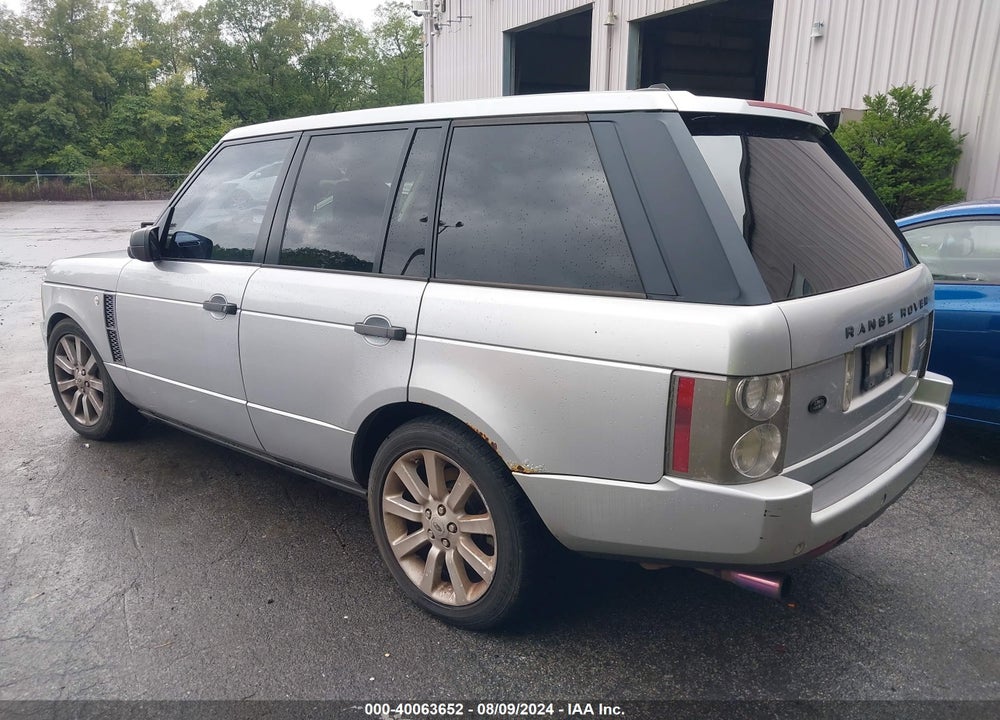 2007 LAND ROVER RANGE ROVER SUPERCHARGED VIN: SALMF13427A262085