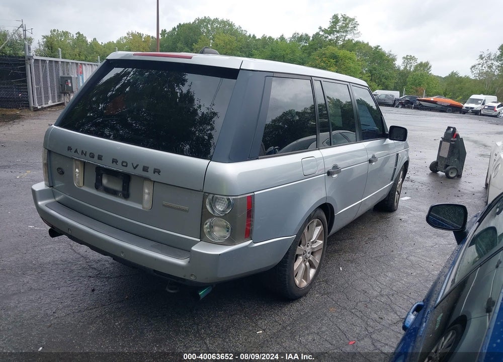 2007 LAND ROVER RANGE ROVER SUPERCHARGED VIN: SALMF13427A262085