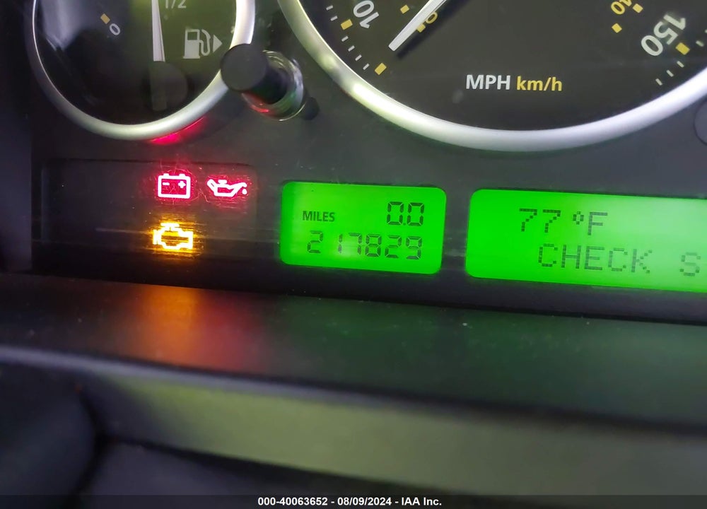 2007 LAND ROVER RANGE ROVER SUPERCHARGED VIN: SALMF13427A262085