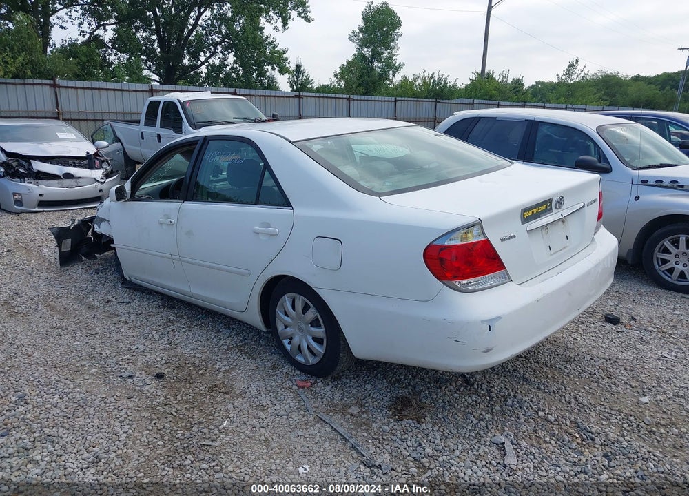 2005 TOYOTA CAMRY LE/XLE/SE VIN: 4T1BE32K65U559378