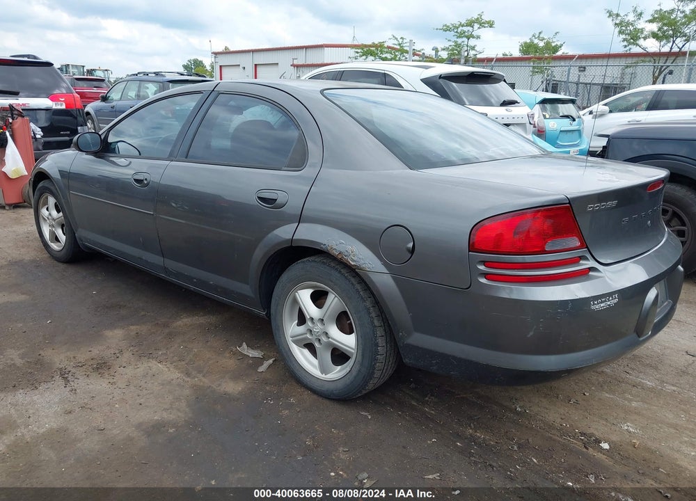 2005 DODGE STRATUS VIN: 1B3EL46T05N675381