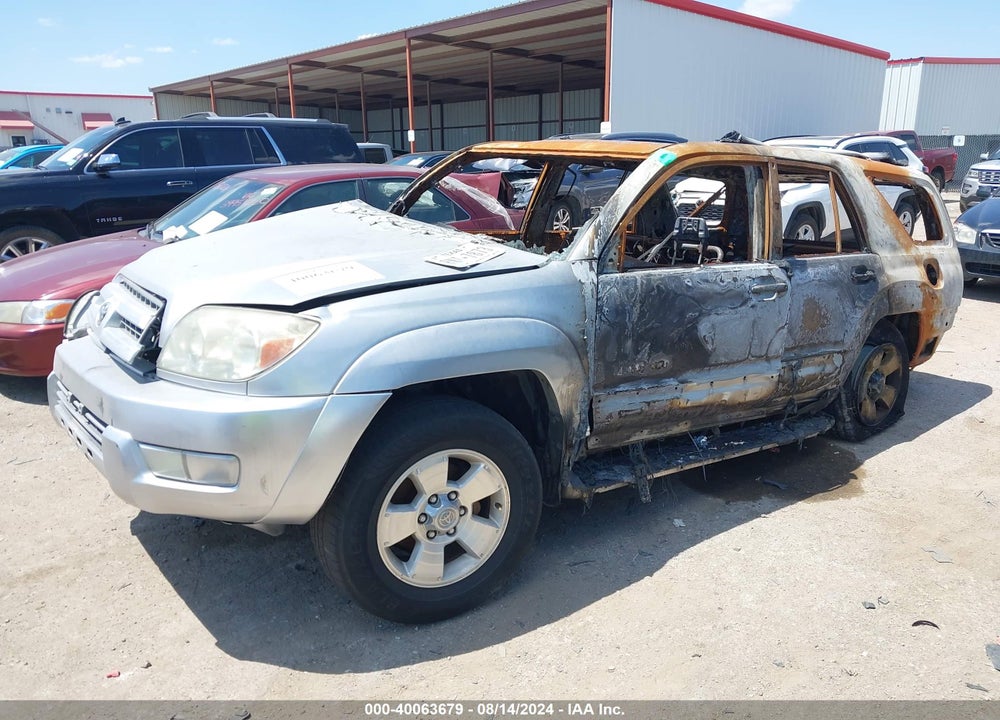 2003 TOYOTA 4RUNNER LIMITED V6 VIN: JTEBU17R230004736