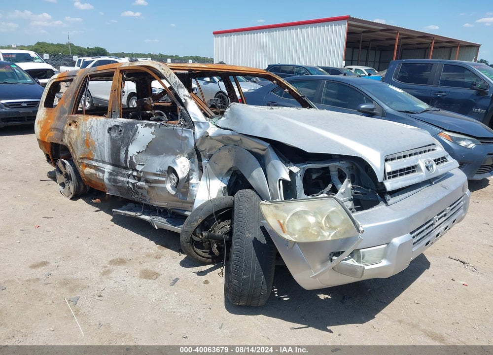 2003 TOYOTA 4RUNNER LIMITED V6 VIN: JTEBU17R230004736