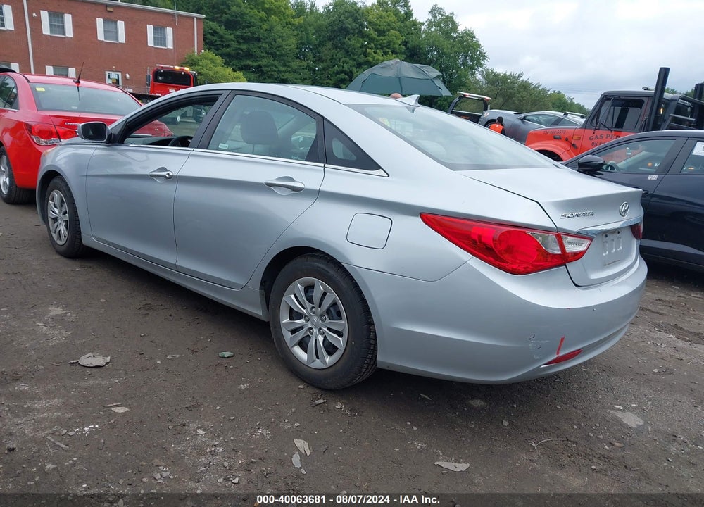 2012 HYUNDAI SONATA VIN: 5NPEB4AC4CH455229
