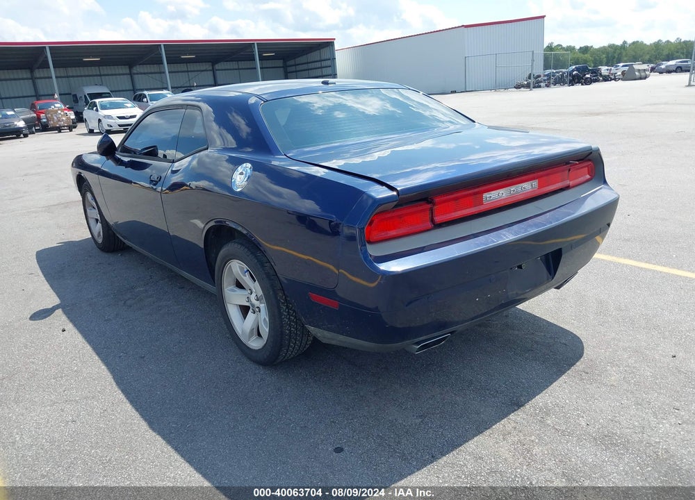 2013 DODGE CHALLENGER SXT PLUS VIN: 2C3CDYAG0DH573854
