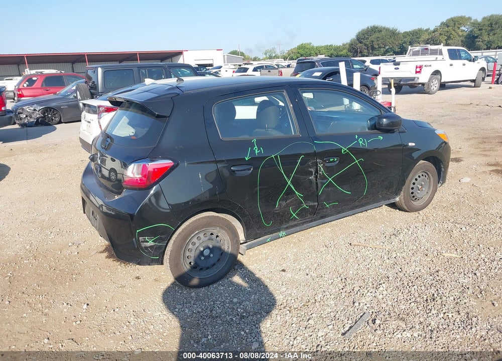 2022 MITSUBISHI MIRAGE ES/LE VIN: ML32AUHJ8NH005209
