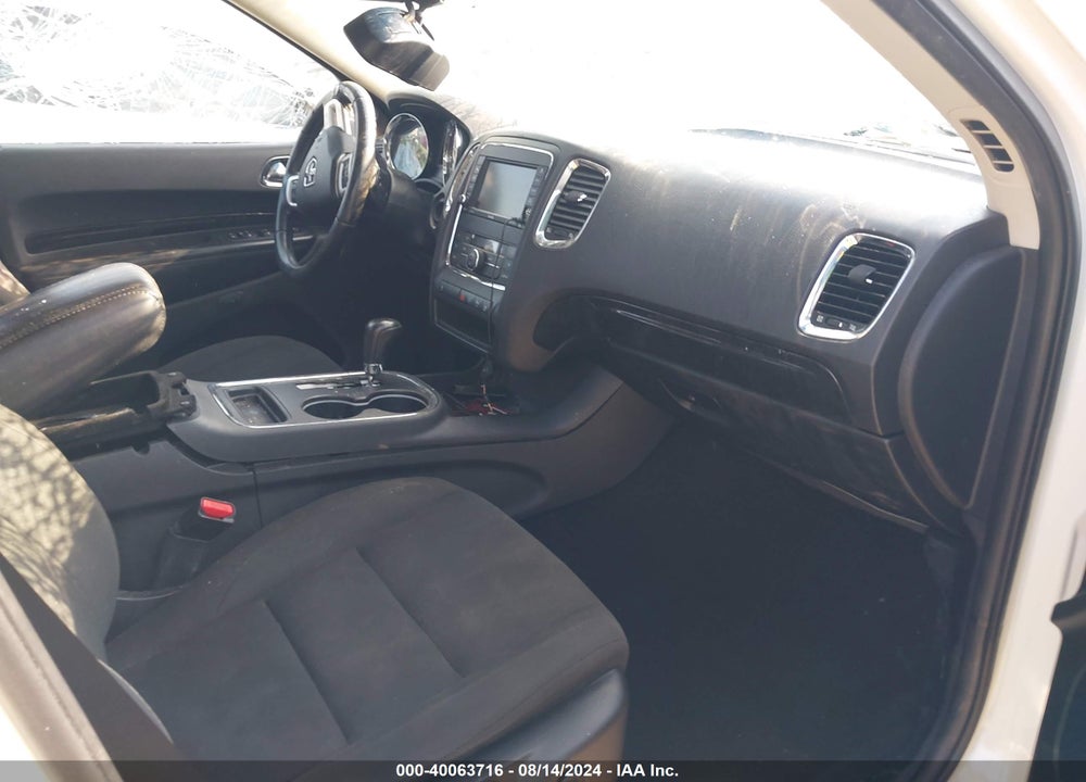 2012 DODGE DURANGO CREW VIN: 1C4RDJDG5CC158815