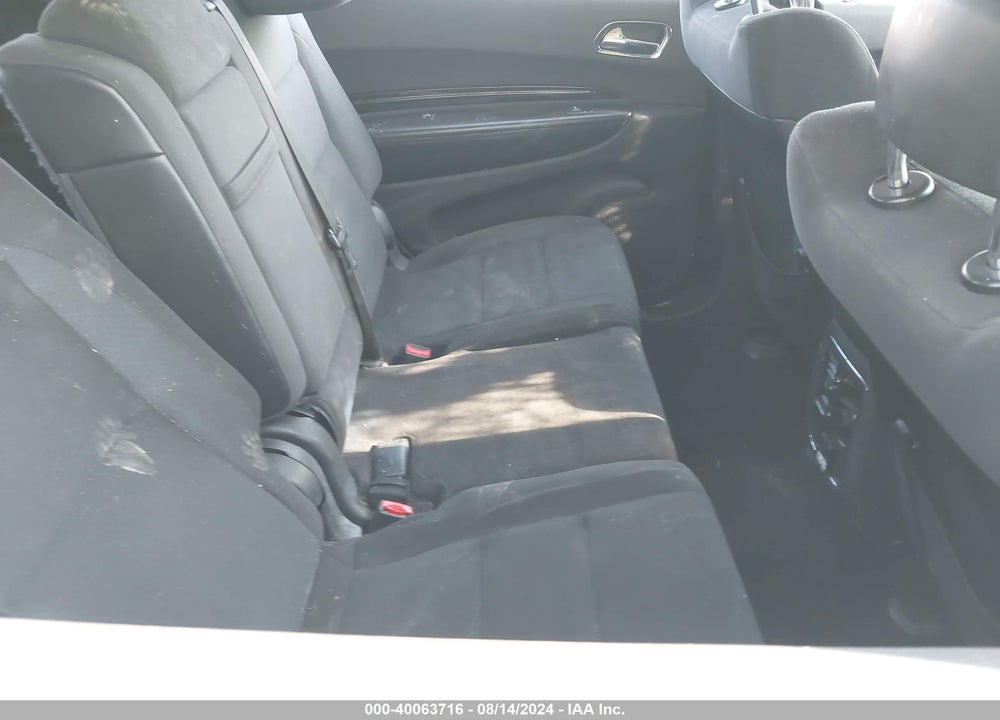 2012 DODGE DURANGO CREW VIN: 1C4RDJDG5CC158815