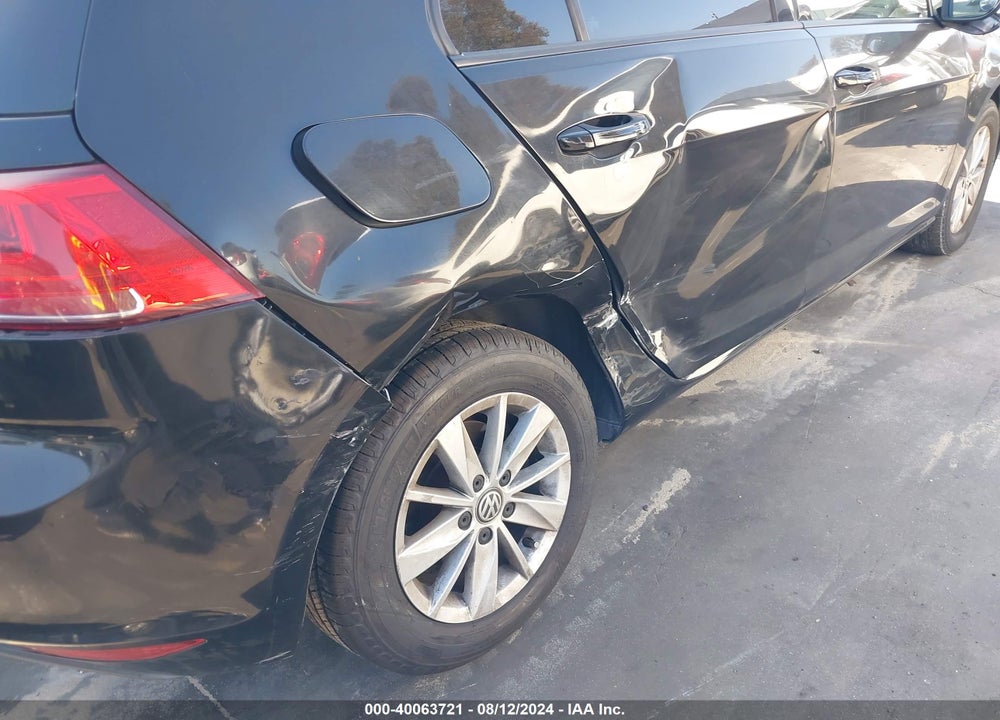 2015 VOLKSWAGEN GOLF TSI S 4-DOOR VIN: 3VW217AU8FM093840