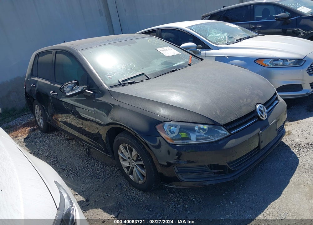 2015 VOLKSWAGEN GOLF TSI S 4-DOOR VIN: 3VW217AU8FM093840