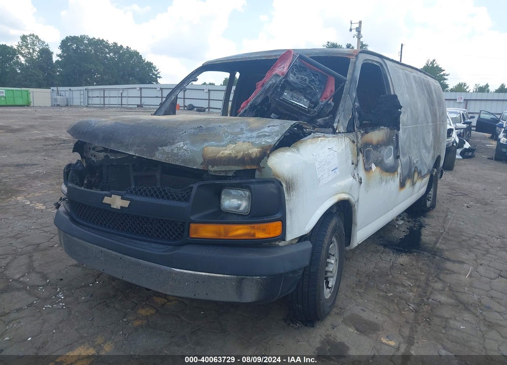 2014 CHEVROLET EXPRESS 2500 WORK VAN VIN: 1GCWGFFA7E1102096