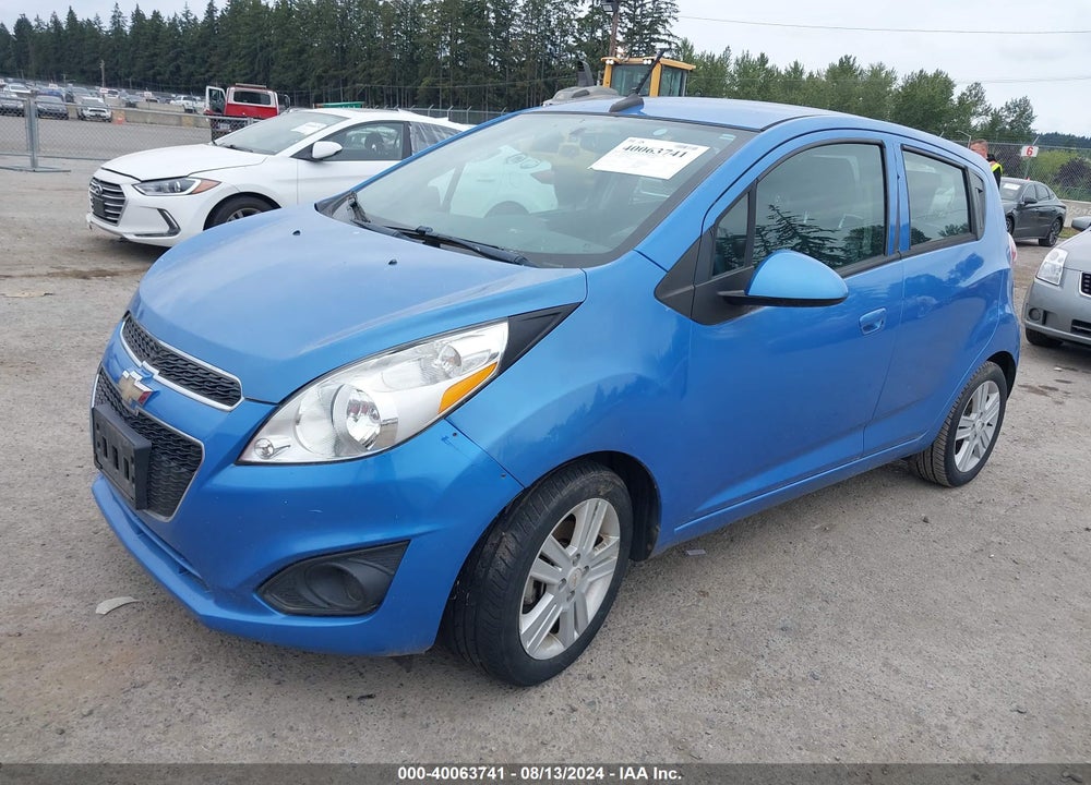 2014 CHEVROLET SPARK 1LT AUTO VIN: KL8CD6S97EC538435