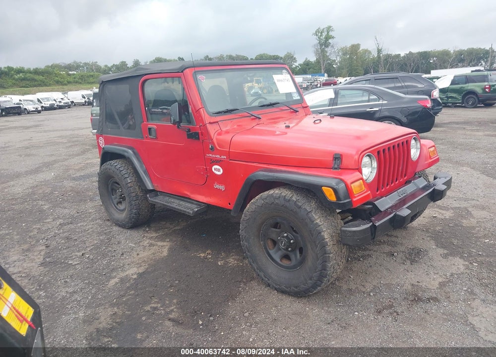2001 JEEP WRANGLER SE VIN: 1J4FA29P21P302671
