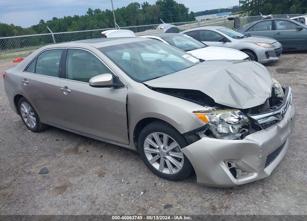 2014 TOYOTA CAMRY XLE VIN: 4T1BF1FK7EU813711