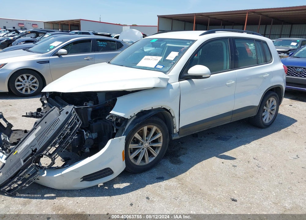 2017 VOLKSWAGEN TIGUAN 2.0T/2.0T S VIN: WVGAV7AX5HK041990