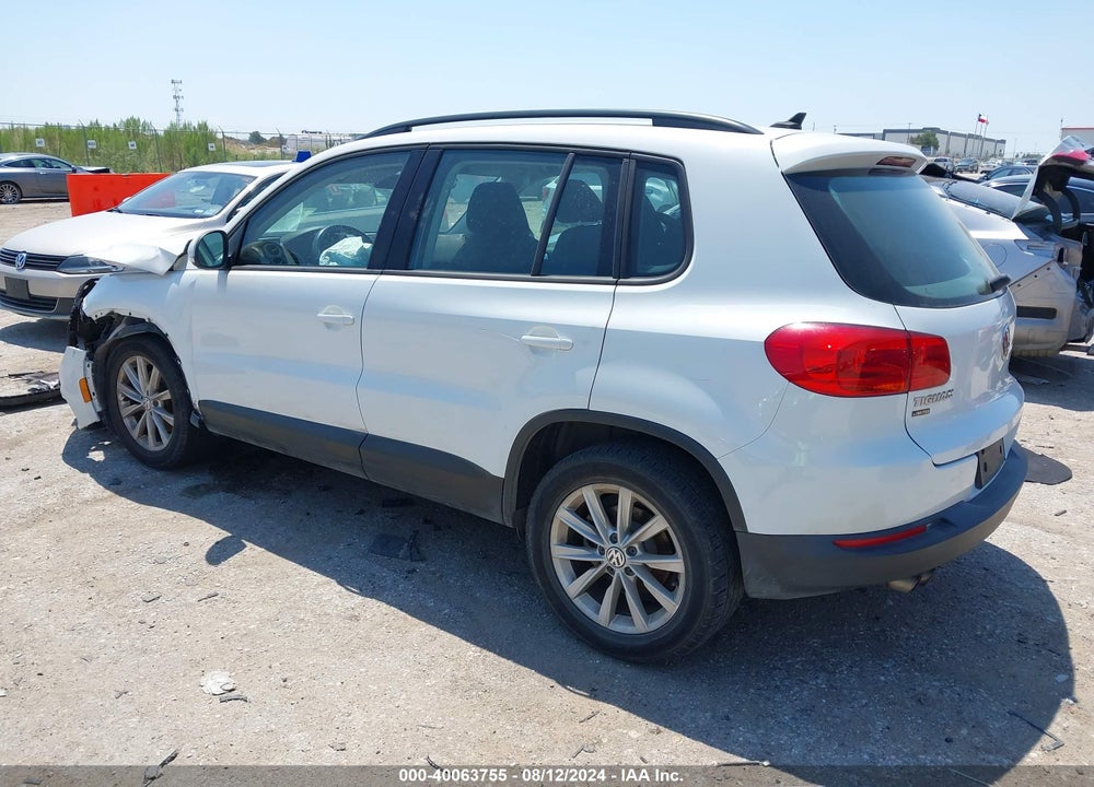 2017 VOLKSWAGEN TIGUAN 2.0T/2.0T S VIN: WVGAV7AX5HK041990