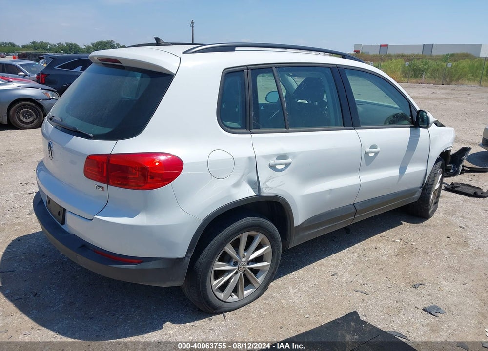 2017 VOLKSWAGEN TIGUAN 2.0T/2.0T S VIN: WVGAV7AX5HK041990
