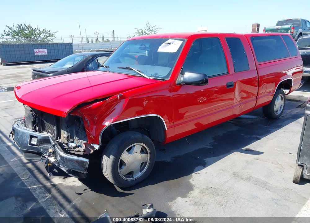 1997 CHEVROLET K1500 FLEETSIDE VIN: 1GCEK19R8VE109808
