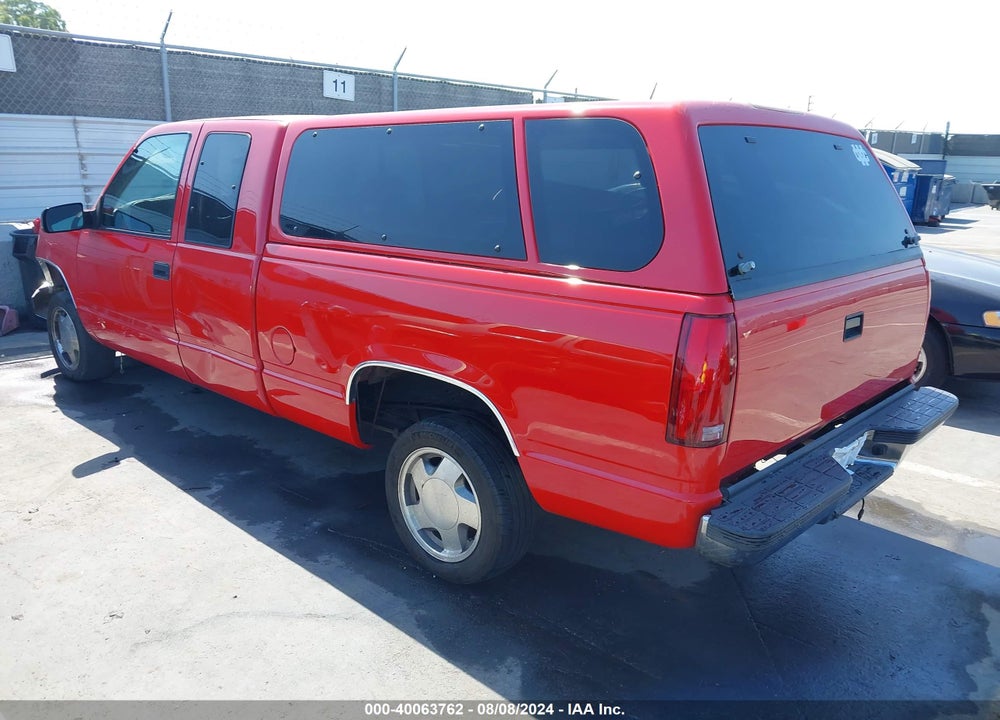 1997 CHEVROLET K1500 FLEETSIDE VIN: 1GCEK19R8VE109808