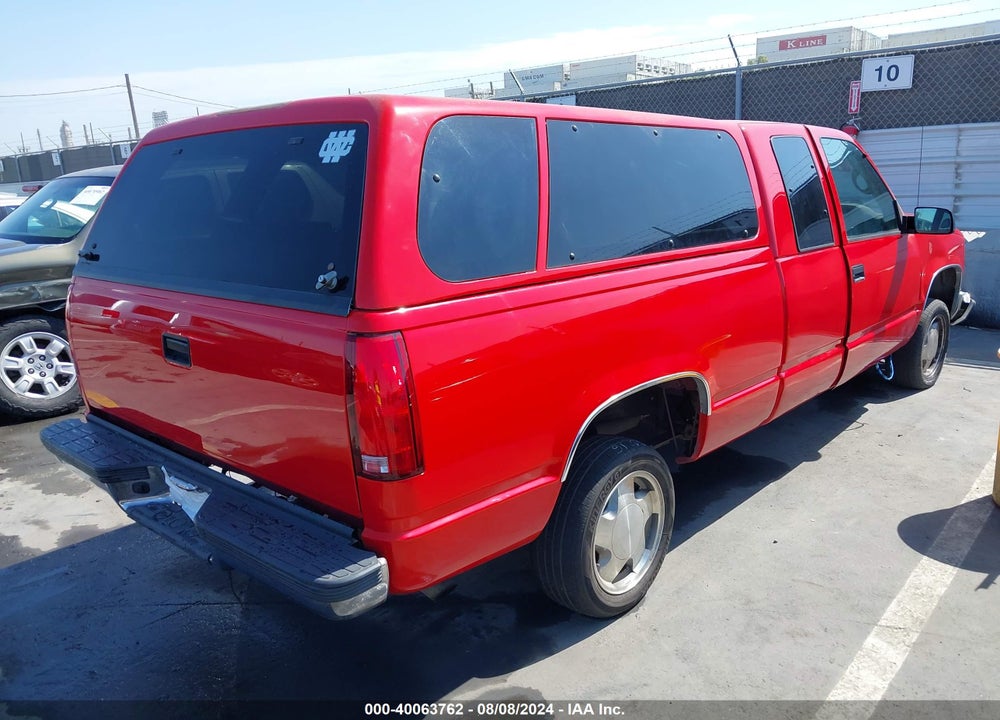 1997 CHEVROLET K1500 FLEETSIDE VIN: 1GCEK19R8VE109808