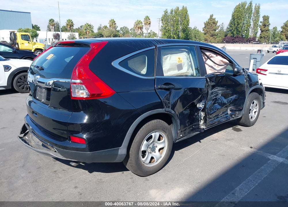 2016 HONDA CR-V LX VIN: 2HKRM3H31GH563552