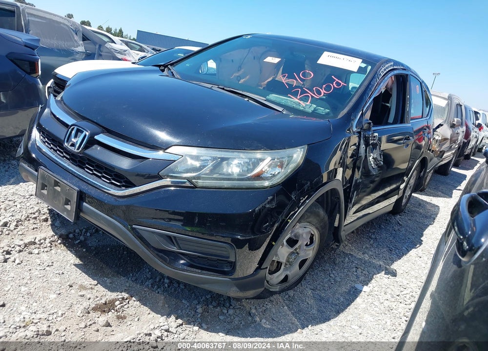 2016 HONDA CR-V LX VIN: 2HKRM3H31GH563552