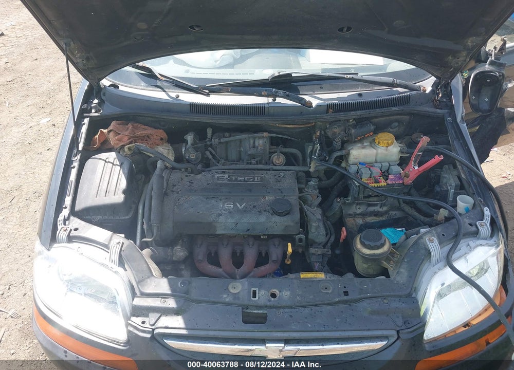 2005 CHEVROLET AVEO LS VIN: KL1TD526X5B346673
