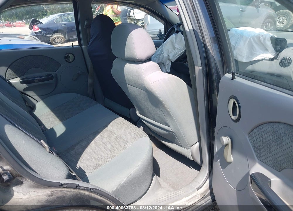 2005 CHEVROLET AVEO LS VIN: KL1TD526X5B346673