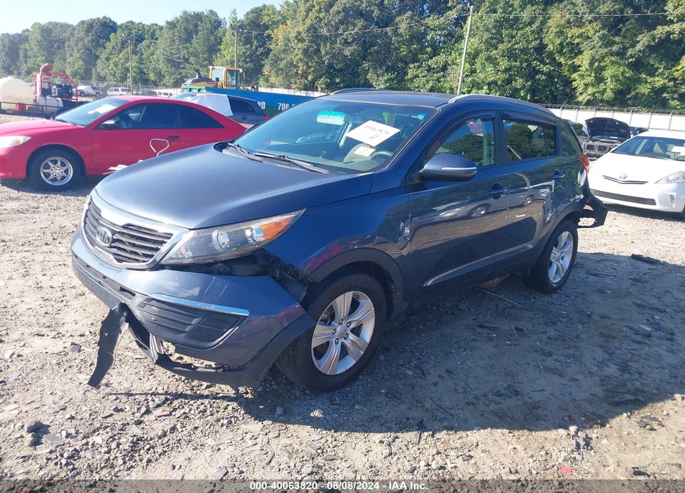 2012 KIA SPORTAGE LX VIN: KNDPB3A24C7200062