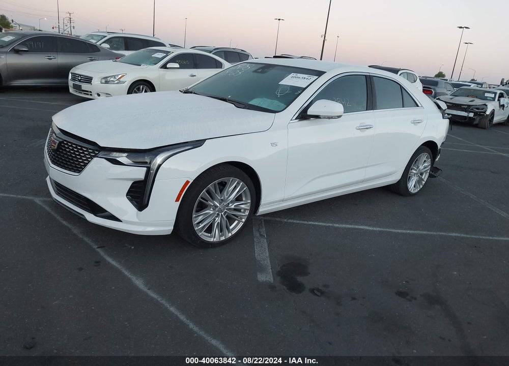 2022 CADILLAC CT4 PREMIUM LUXURY VIN: 1G6DB5RK2N0108014