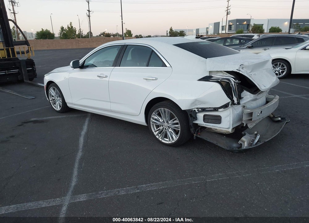 2022 CADILLAC CT4 PREMIUM LUXURY VIN: 1G6DB5RK2N0108014