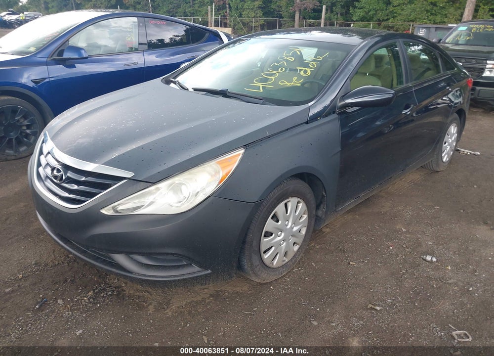 2013 HYUNDAI SONATA GLS VIN: 5NPEB4AC6DH548822