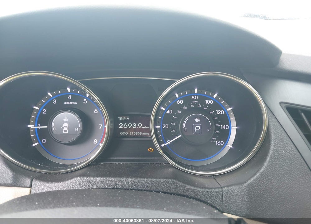 2013 HYUNDAI SONATA GLS VIN: 5NPEB4AC6DH548822