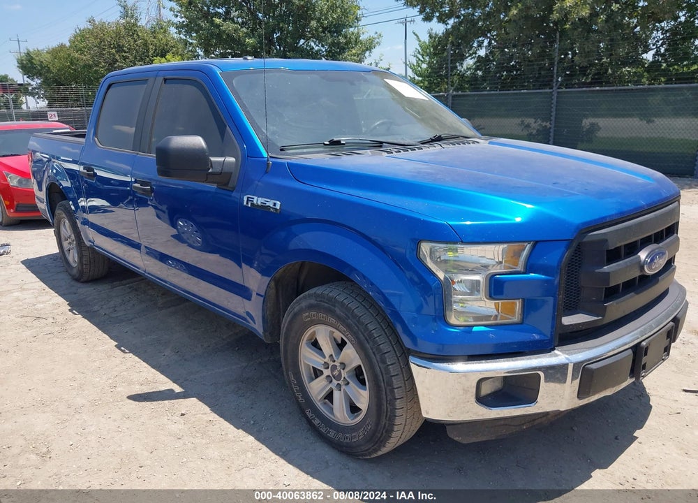 2015 FORD F150 SUPERCREW VIN: 1FTEW1C83FKE70841