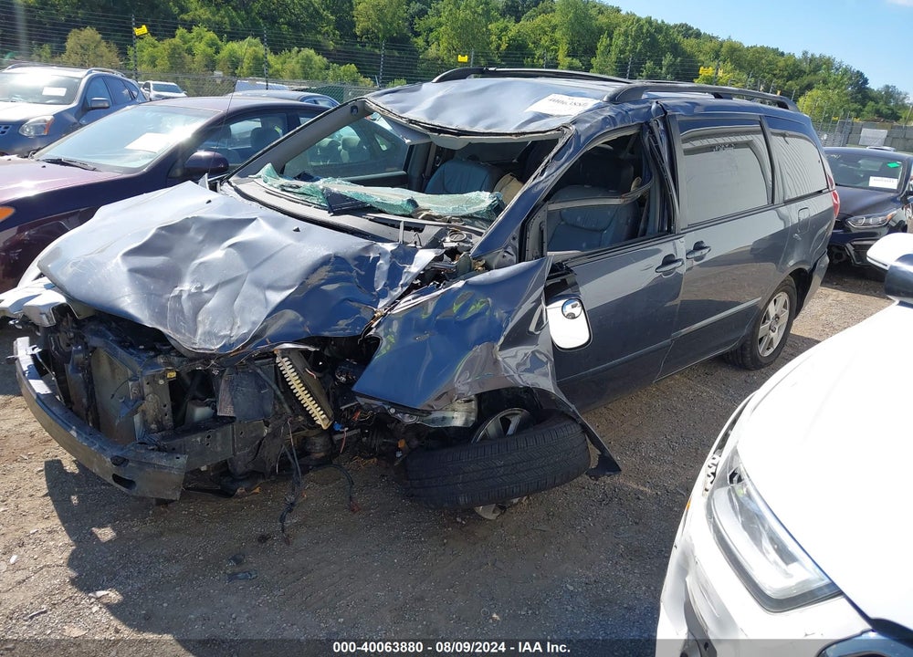 2008 TOYOTA SIENNA XLE/XLE LIMITED VIN: 5TDZK22C28S224612