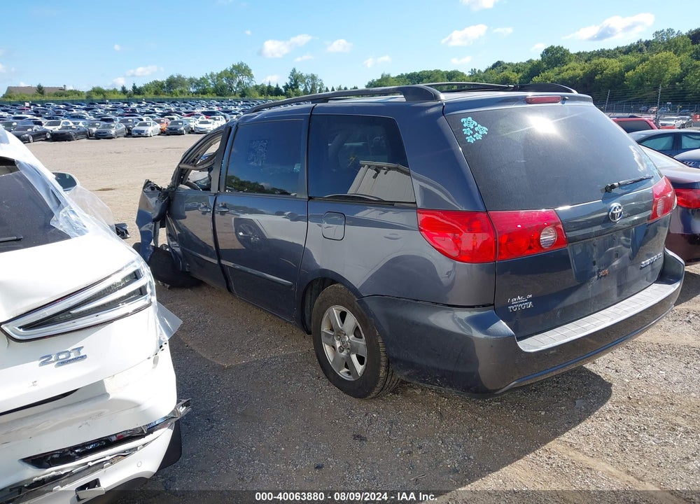 2008 TOYOTA SIENNA XLE/XLE LIMITED VIN: 5TDZK22C28S224612