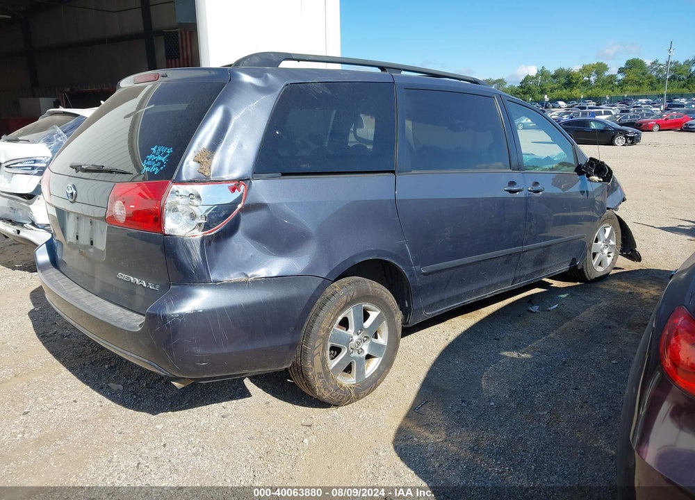 2008 TOYOTA SIENNA XLE/XLE LIMITED VIN: 5TDZK22C28S224612