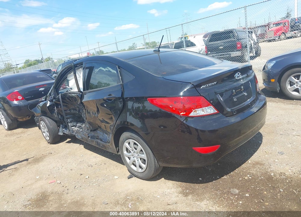 2013 HYUNDAI ACCENT GLS VIN: KMHCT4AE6DU311223