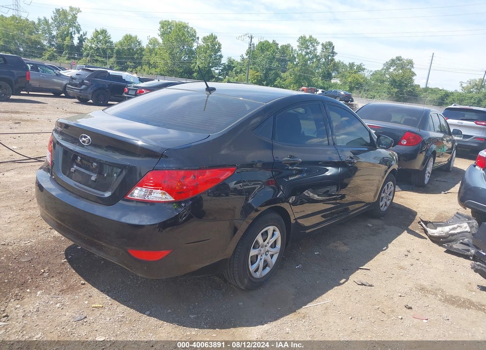 2013 HYUNDAI ACCENT GLS VIN: KMHCT4AE6DU311223