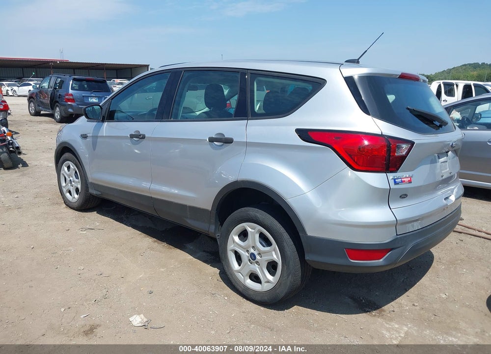 2019 FORD ESCAPE S VIN: 1FMCU0F77KUA67854