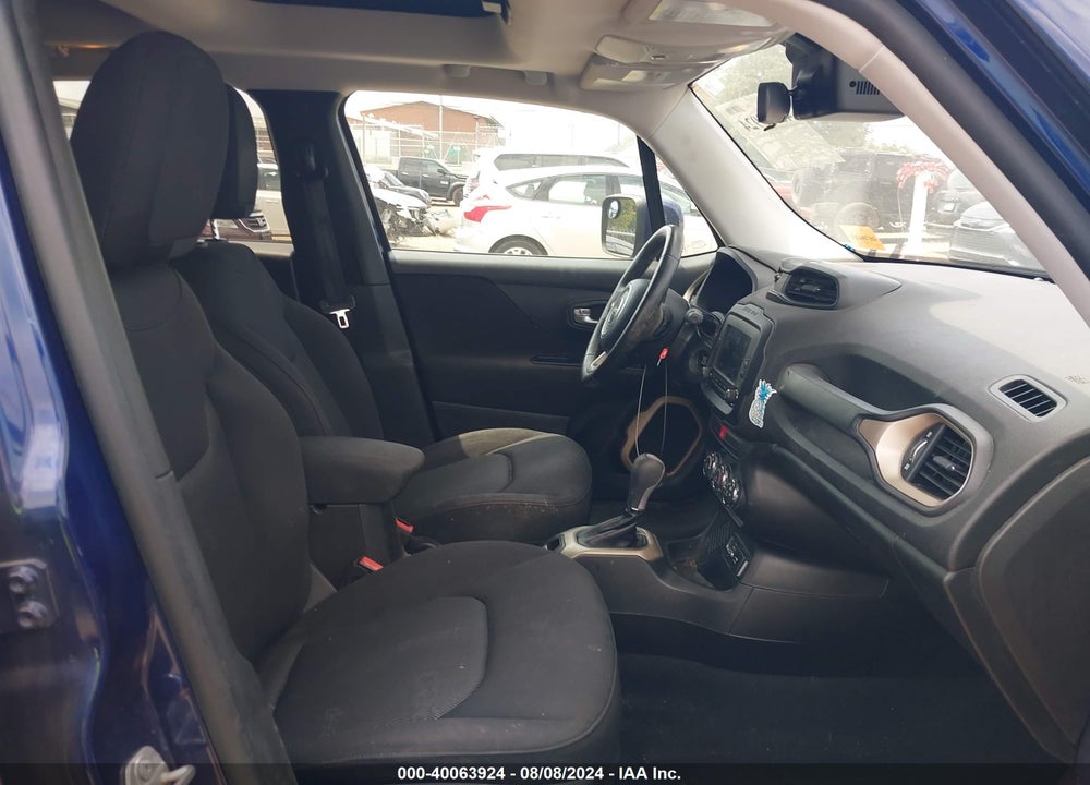 2016 JEEP RENEGADE LATITUDE VIN: ZACCJABT7GPE07437