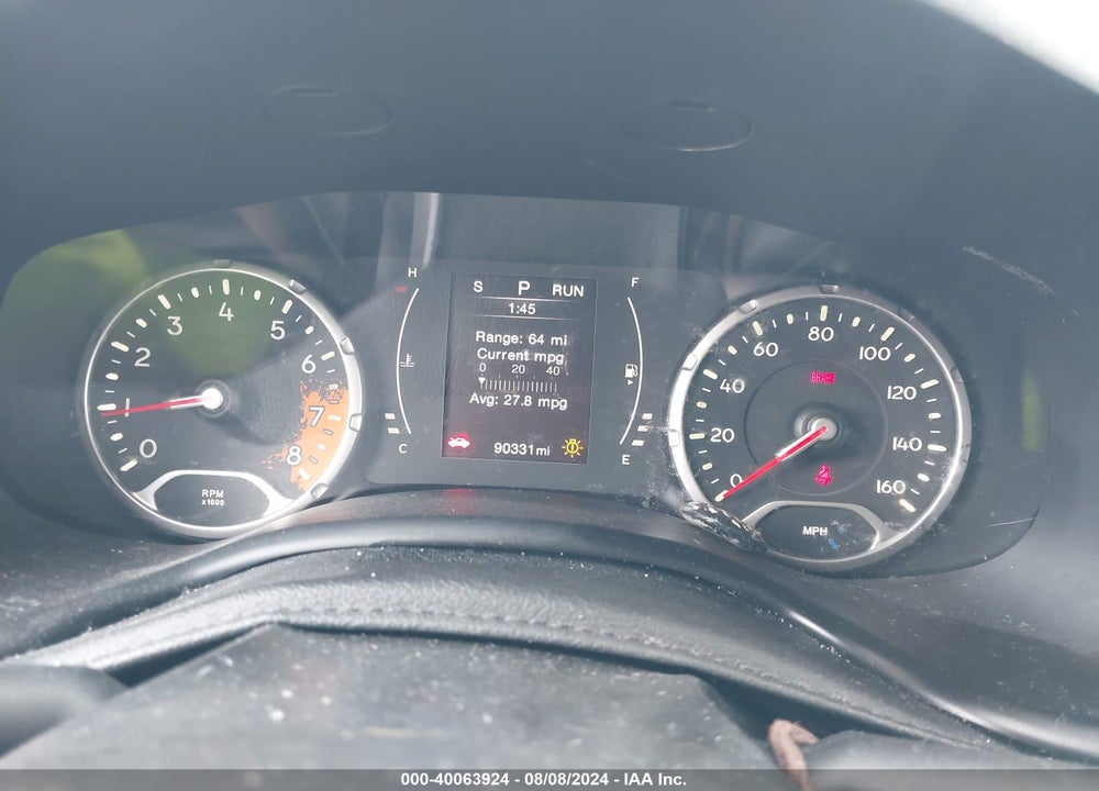 2016 JEEP RENEGADE LATITUDE VIN: ZACCJABT7GPE07437