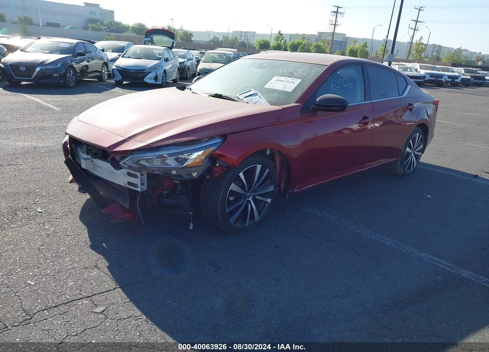 2020 NISSAN ALTIMA SR FWD VIN: 1N4BL4CV0LC183312