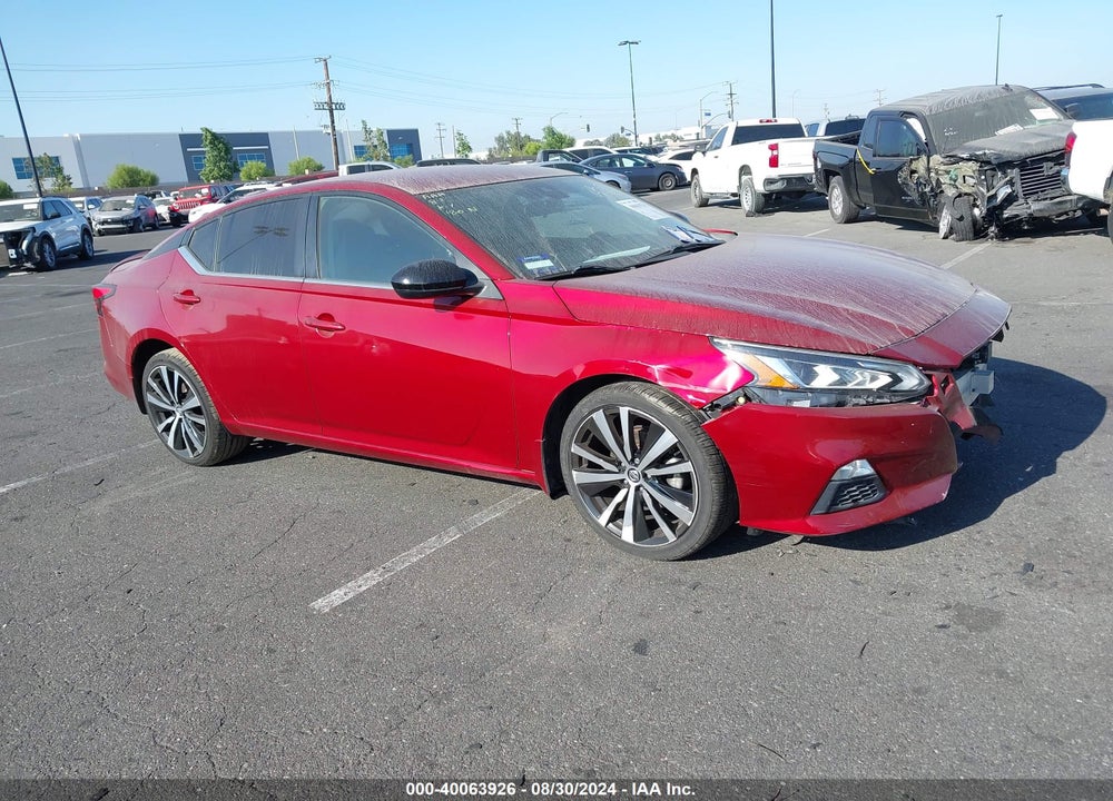 2020 NISSAN ALTIMA SR FWD VIN: 1N4BL4CV0LC183312